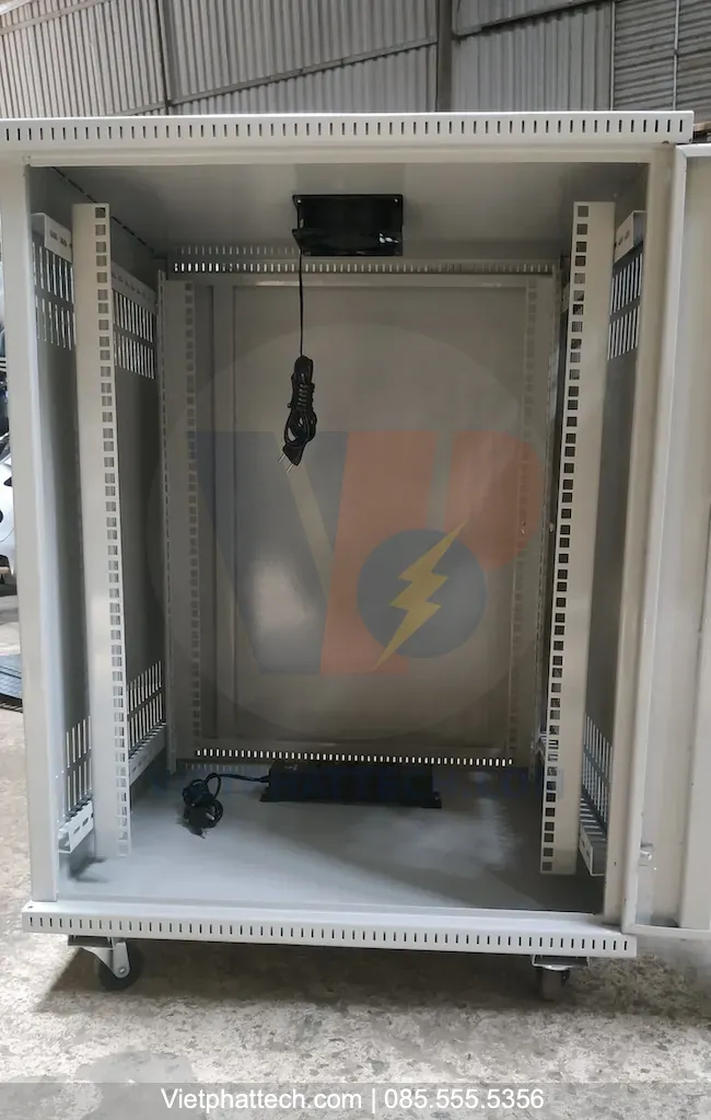 Tủ Mạng 15U D600 bánh xe | Tủ Rack 15U Chuyên Nghiệp Giá Tốt 15 Cấu hình tủ mạng 15U D600