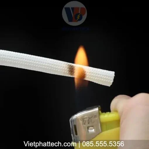 Ống gen chịu nhiệt phi 35, gen vải chống cháy phi 35 - Image 6