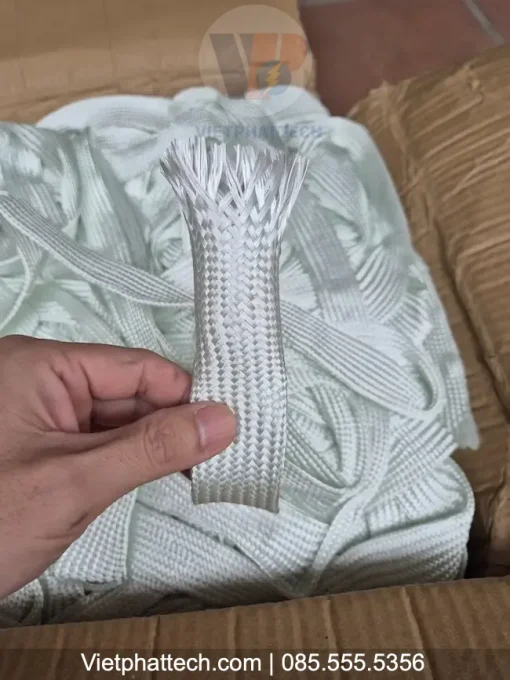 Ống gen chịu nhiệt phi 30, gen vải chống cháy phi 30 - Image 3