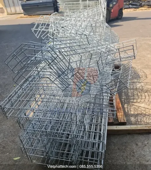 Các loại co cút máng lưới, Co T, L, X, thu máng cáp lưới - Image 5