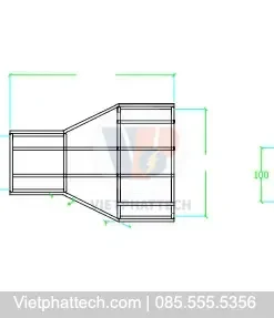 Việt Phát Tech 23 Côn thu máng lưới Việt Phát Tech