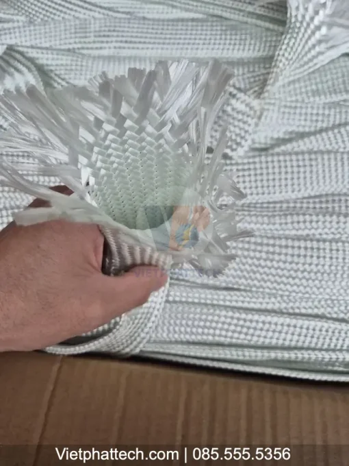 Ống gen chịu nhiệt phi 35, gen vải chống cháy phi 35 - Image 4