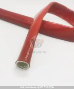 Ống gen chịu nhiệt silicone phi 8 màu đỏ chịu nhiệt độ cao 21 Ống gen chịu nhiệt silicone phi 15