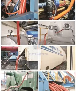 Ống gen chịu nhiệt silicone phi 8 màu đỏ chịu nhiệt độ cao 25 Ứng dụng ống chịu nhiệt chống cháy silicone