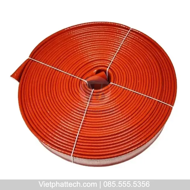Ống gen chịu nhiệt silicone phi 8 màu đỏ chịu nhiệt độ cao 45