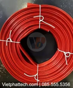 Ống gen chịu nhiệt silicone phi 8 màu đỏ chịu nhiệt độ cao 18 Ống gen chịu nhiệt silicone phi 8 màu đỏ chịu nhiệt độ cao 4