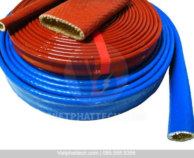 Gen chịu nhiệt Silicone phi 10, gen chịu nhiệt độ cao chống cháy 15